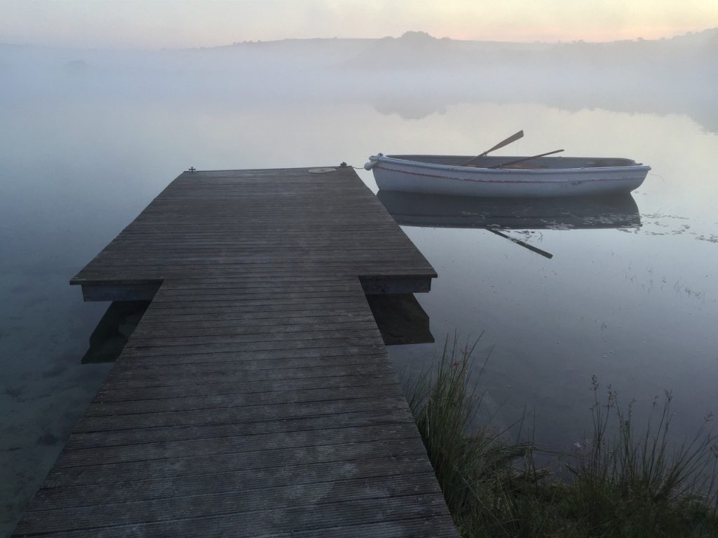 Hire a row boat during your stay at the Lake, Bodmin Moor, Cornwall