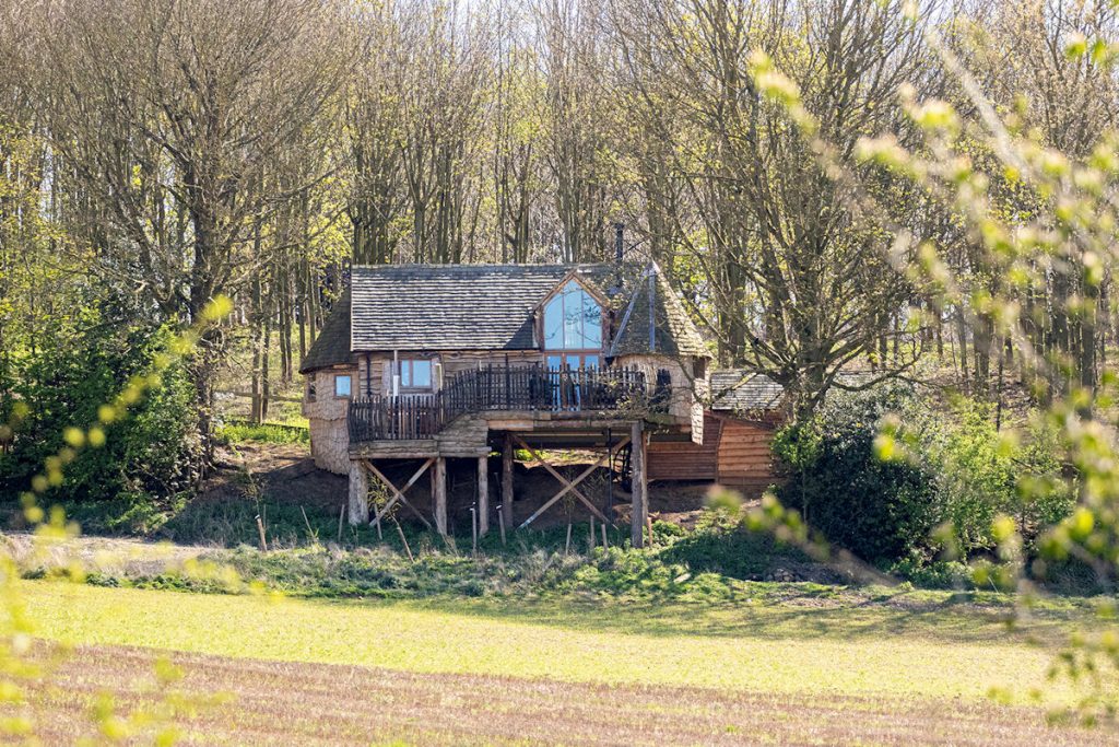 Rufus's Roost treehouse unique staycation accommodation