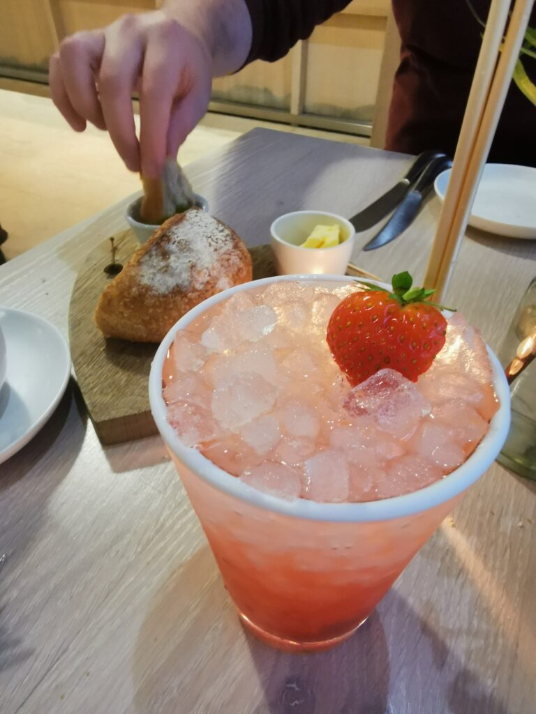 Summer berry blitz mocktail from Daylesford Organic